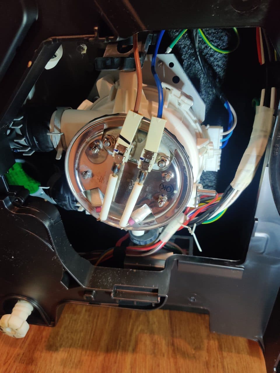 Dishwasher sump and pump assembly: LG dishwasher, model LDFN4542S (dishwasher repair in Delray Beach, FL, June 2026)